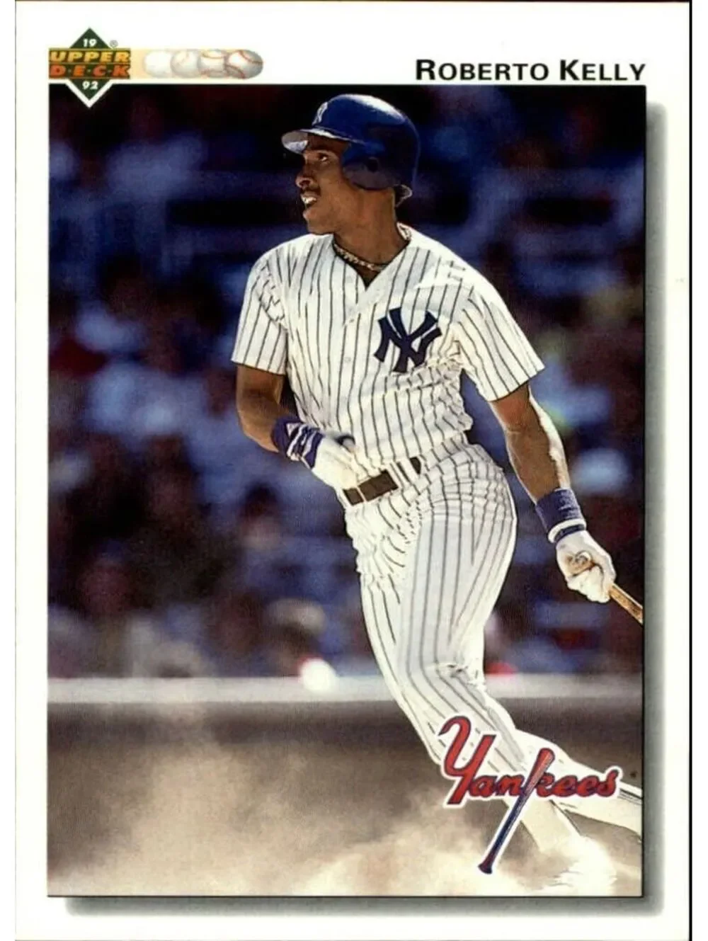 Roberto Kelly 1992 Upper Deck MLB #577 Baseball Card New York Yankees